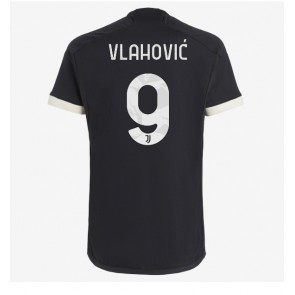 Juventus Dusan Vlahovic #9 Tredje trøje 2023-24 Kort ærmer